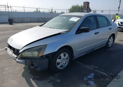 2005 Honda Accord 2.4 Dx z USA, uszkodzony, nr VIN 1HGCM56155A058929